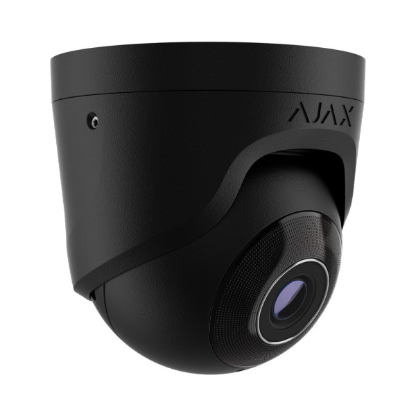 IP-відеокамера 8Mp Ajax TurretCam (8 Mp/4 mm) (8EU) ASP Black f=4mm з мікрофоном