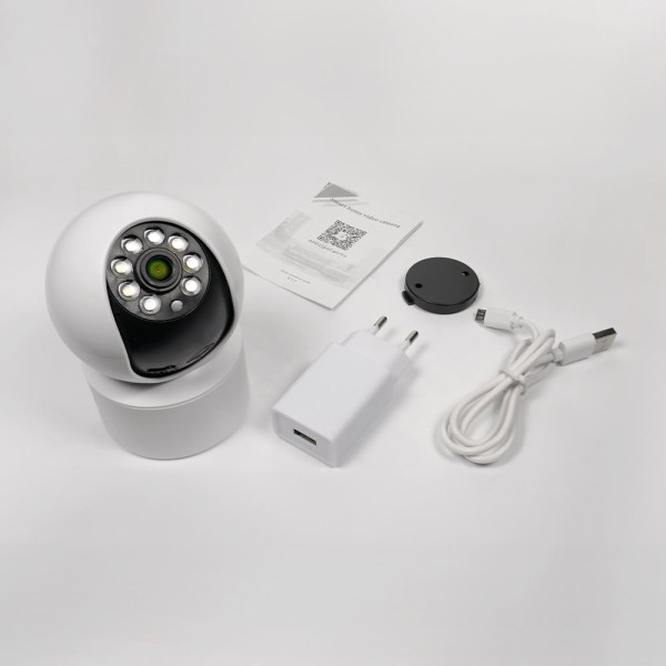 IP-відеокамера поворотна з WiFi 5Mp Light Vision VLC-5156ID f=3.6mm, ІЧ+LED-підсвічування, з мікрофоном
