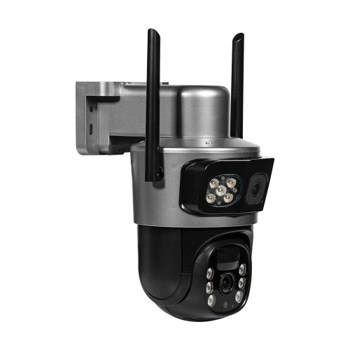 IP PTZ-відеокамера автономна з 4G та сонячною панеллю 3Mp+3Mp Light Vision VLC-9430IG/2C3S (Solar) f=4mm, на акумуляторних батареях