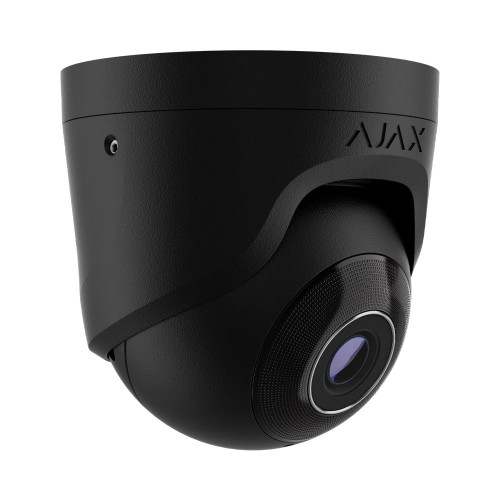 IP-відеокамера 5Mp Ajax TurretCam (5 Mp/4 mm) (8EU) ASP Black f=4mm з мікрофоном