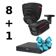 Комплект Dahua WIZCOLOR KIT 8+1（black）