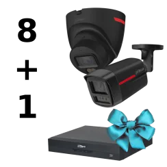 Комплект Dahua WIZCOLOR KIT 8+1（black）