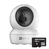 Комплект камера + карта пам'яті Ezviz H6c + Hikvision HS-TF-L2/32G