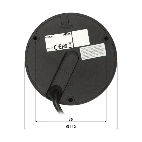 IP відеокамера Dahua DH-IPC-HDBW3649E-AS-IL-Black 6МП (2.8мм)
