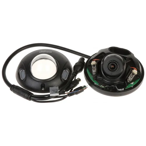 IP видеокамера Dahua DH-IPC-HDBW3649F-AS-IL-Black 6МП (2.1мм) с микрофоном