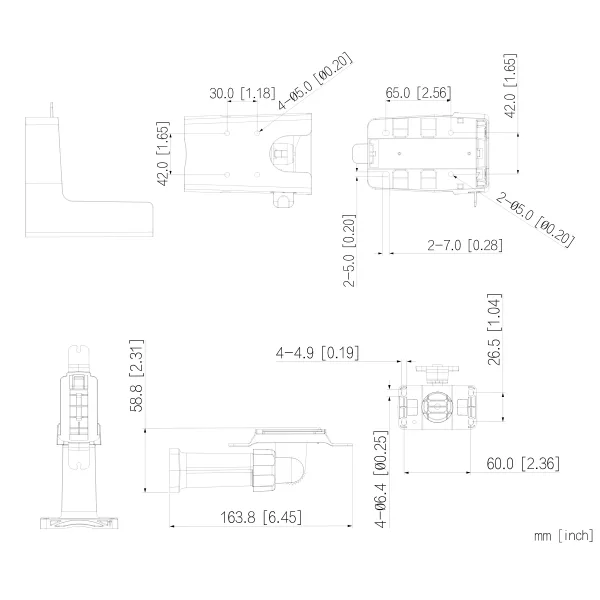 IP відеокамера Dahua DH-IPC-PTS2649C-3E3Z-4GB20 3+3МП PT 4G