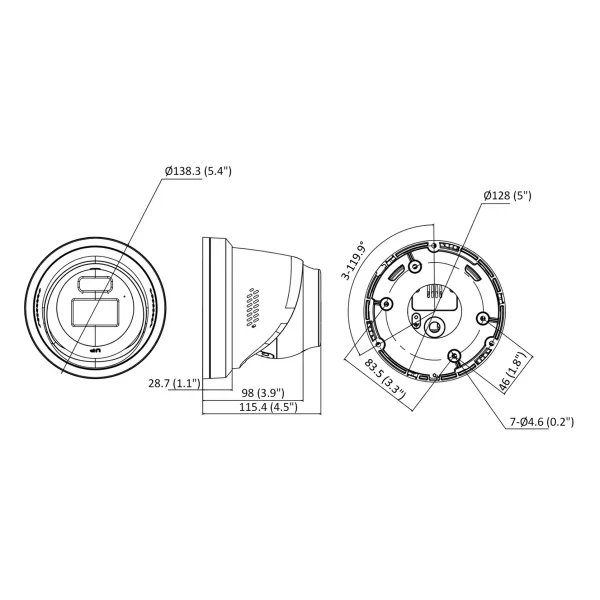 IP видеокамера Hikvision DS-2CD2387G2H-LISU/SL 8МП (2.8мм)