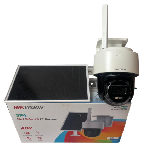 IP видеокамера Hikvision DS-2CFSP4/4G-SIM Cold proof (2.8мм) 4МП 4G PT (SIM-карта в комплекте)