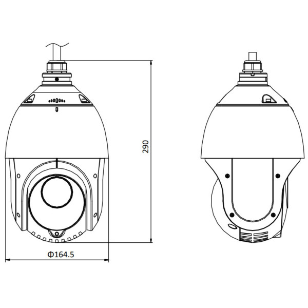 PTZ видеокамера Hikvision DS-2DE4225IWG1-E 2МП 25х (4.8-120мм)