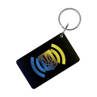 Ключ-брелок Mifare Proximity-key MIFARE PLUS S2K 7B epoxy прямокутний 30*50 мм