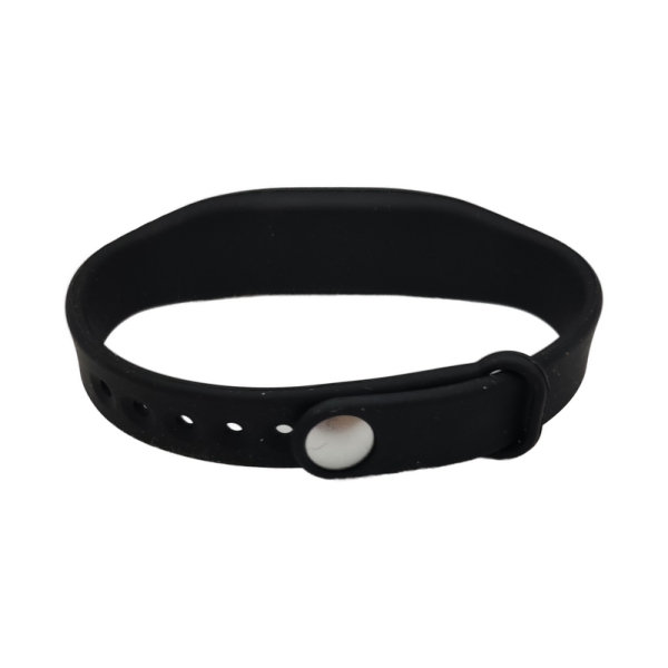 RFID браслет з чипом MIFARE SEVEN R-68 чорний