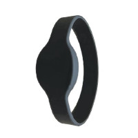 RFID браслет з чипом EM-Marin SEVEN R-60 чорний (55 мм)