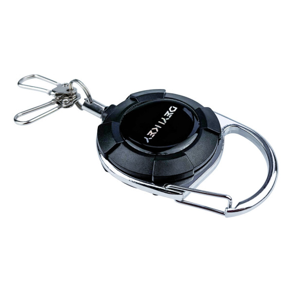 Брелок ретрактор SEVEN TBC-103 Black