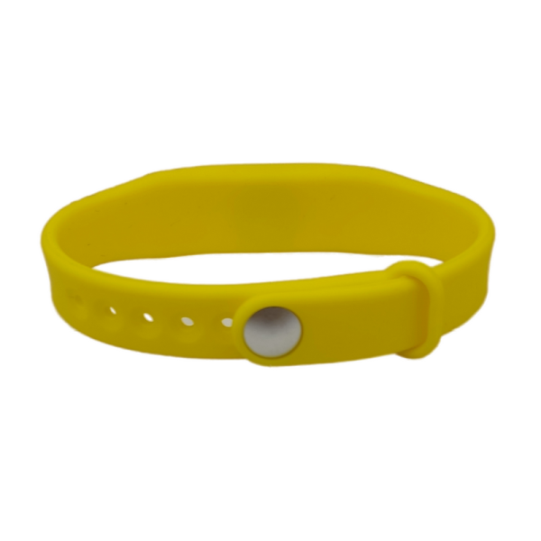 RFID браслет з чипом EM-Marin SEVEN R-63 жовтий