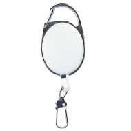 Брелок ретрактор SEVEN TBC-102 White