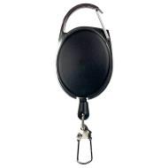Брелок ретрактор SEVEN TBC-102 Black