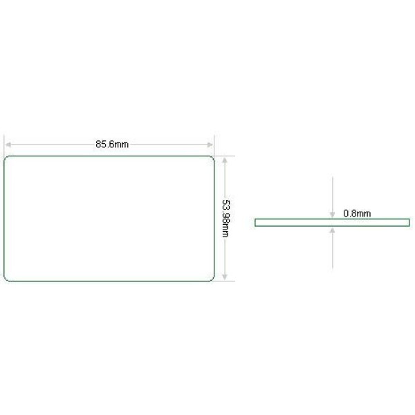 RFID карта доступу MIFARE Plus 2K SEVEN R-98