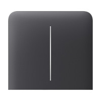 Кнопка Ajax SideButton (2-gang) vertical graphite/графіт для Ajax LightSwitch vertical