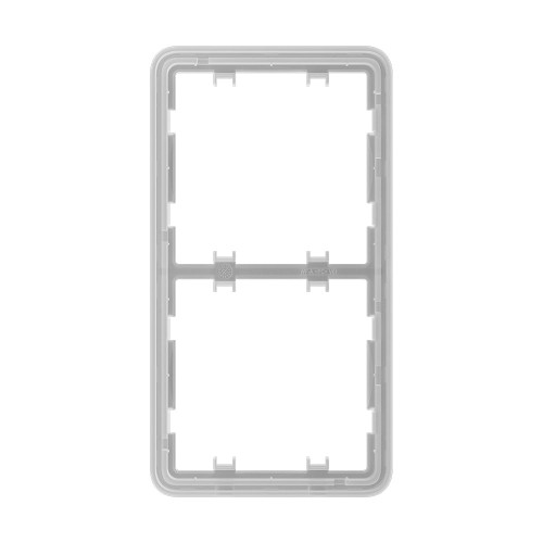 Рамка Ajax Frame (2 seats) vertical для розумного вертикального комбінованого вимикача світла LightSwitch