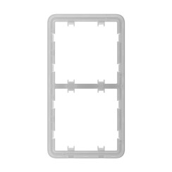 Рамка Ajax Frame (2 seats) vertical для розумного вертикального комбінованого вимикача світла LightSwitch