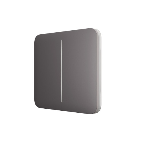Кнопка Button (grey/сіра) для LightSwitch SoloButton (2-gang) Ajax