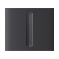 Кнопка Ajax CenterButton (Dimmer) vertical graphite/графіт для LightSwitch Dimmer Jeweller