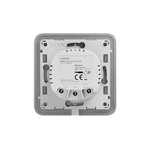 Реле для LightSwitch LightCore (2-gang) Ajax