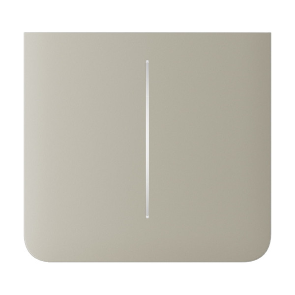 Кнопка Ajax SideButton (2-gang) vertical ivory/слонова кістка для Ajax LightSwitch vertical