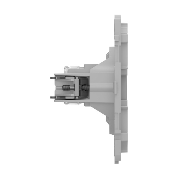 Механізм розетки Ajax OutletCore (LAN) vertical White для інтернет-розетки Outlet (LAN)
