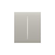 Кнопка Button (oyster/устрична) для LightSwitch CenterButton (2-gang) Ajax