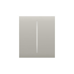 Кнопка Button (oyster/устрична) для LightSwitch CenterButton (2-gang) Ajax