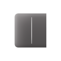 Кнопка Button (grey/сіра) для LightSwitch SideButton (2-gang) Ajax