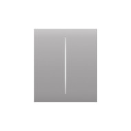 Кнопка Button (fog/димна) для LightSwitch CenterButton (2-gang) Ajax