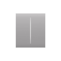 Кнопка Button (fog/димна) для LightSwitch CenterButton (2-gang) Ajax