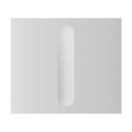 Кнопка Ajax CenterButton (Dimmer) vertical white/біла для LightSwitch Dimmer Jeweller