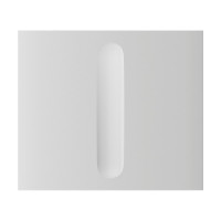 Кнопка Ajax CenterButton (Dimmer) vertical white/біла для LightSwitch Dimmer Jeweller