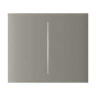 Кнопка Ajax CenterButton (2-gang) vertical olive/оливкова для Ajax LightSwitch vertical