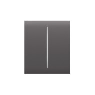 Кнопка Button (grey/сіра) для LightSwitch CenterButton (2-gang) Ajax