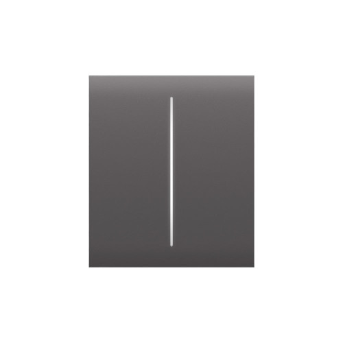 Кнопка Button (grey/сіра) для LightSwitch CenterButton (2-gang) Ajax