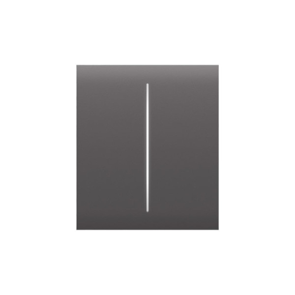 Кнопка Button (grey/сіра) для LightSwitch CenterButton (2-gang) Ajax
