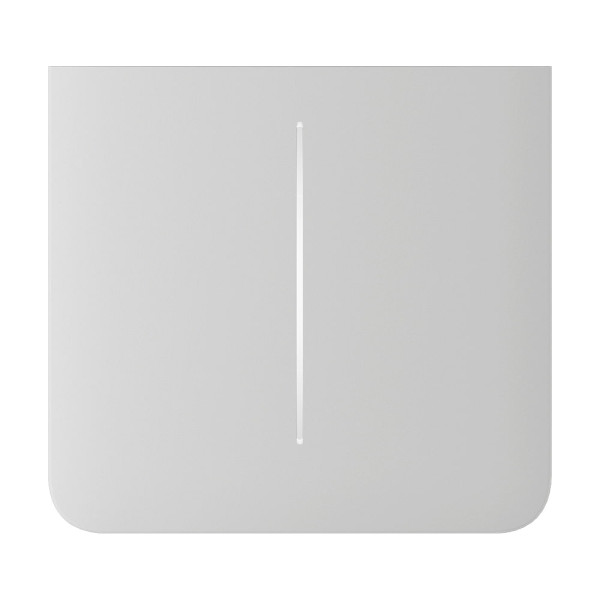Кнопка Ajax SideButton (2-gang) vertical white/біла для Ajax LightSwitch vertical