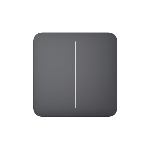 Кнопка Button (graphite/графіт) для LightSwitch SoloButton (2-gang) Ajax