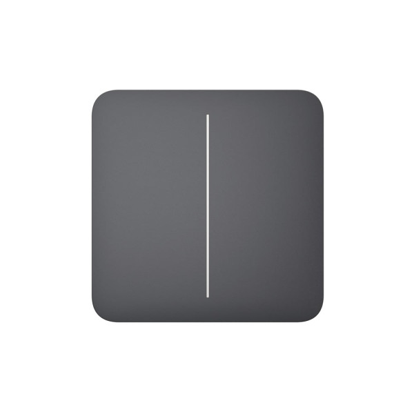 Кнопка Button (graphite/графіт) для LightSwitch SoloButton (2-gang) Ajax