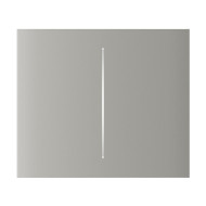 Кнопка Ajax CenterButton (2-gang) vertical oyster/устрична для Ajax LightSwitch vertical