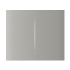 Кнопка Ajax CenterButton (2-gang) vertical oyster/устрична для Ajax LightSwitch vertical