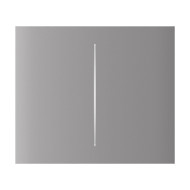 Кнопка Ajax CenterButton (2-gang) vertical fog/димна для Ajax LightSwitch vertical