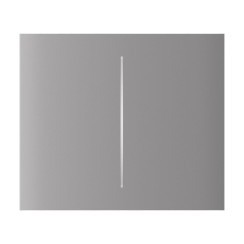 Кнопка Ajax CenterButton (2-gang) vertical fog/димна для Ajax LightSwitch vertical