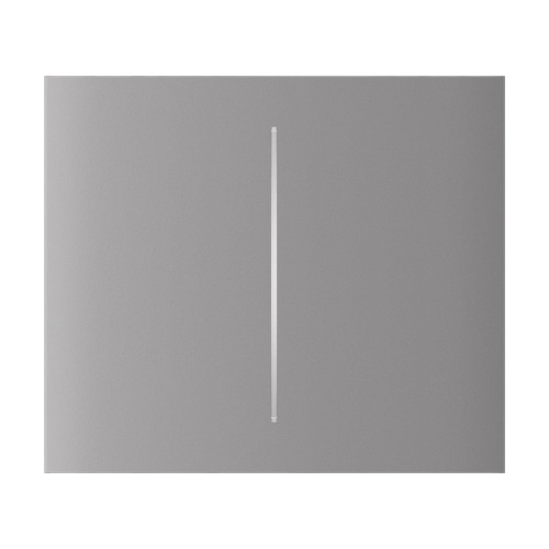 Кнопка Ajax CenterButton (2-gang) vertical fog/димна для Ajax LightSwitch vertical