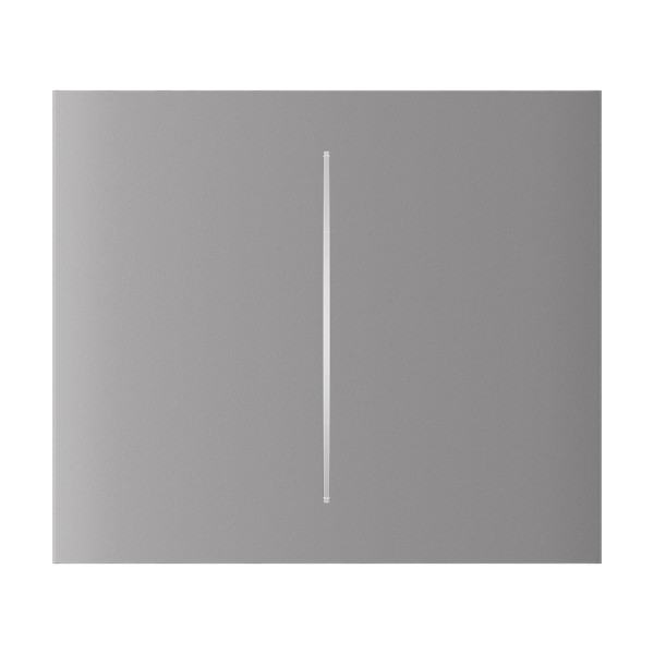 Кнопка Ajax CenterButton (2-gang) vertical fog/димна для Ajax LightSwitch vertical