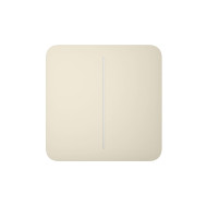 Кнопка Button (ivory/слонова кістка) для LightSwitch SoloButton (2-gang) Ajax